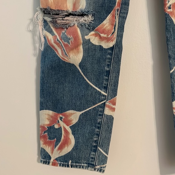 Hudson Jean Floral - Picture 2 of 6